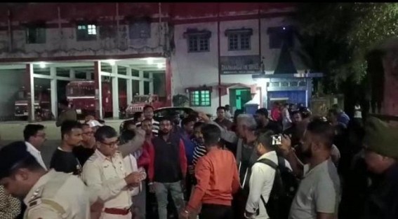 Congress activist was brutally beaten up by BJP miscreants in Dharmanagar Congress activist was brutally beaten up by BJP miscreants in Dharmanagar
